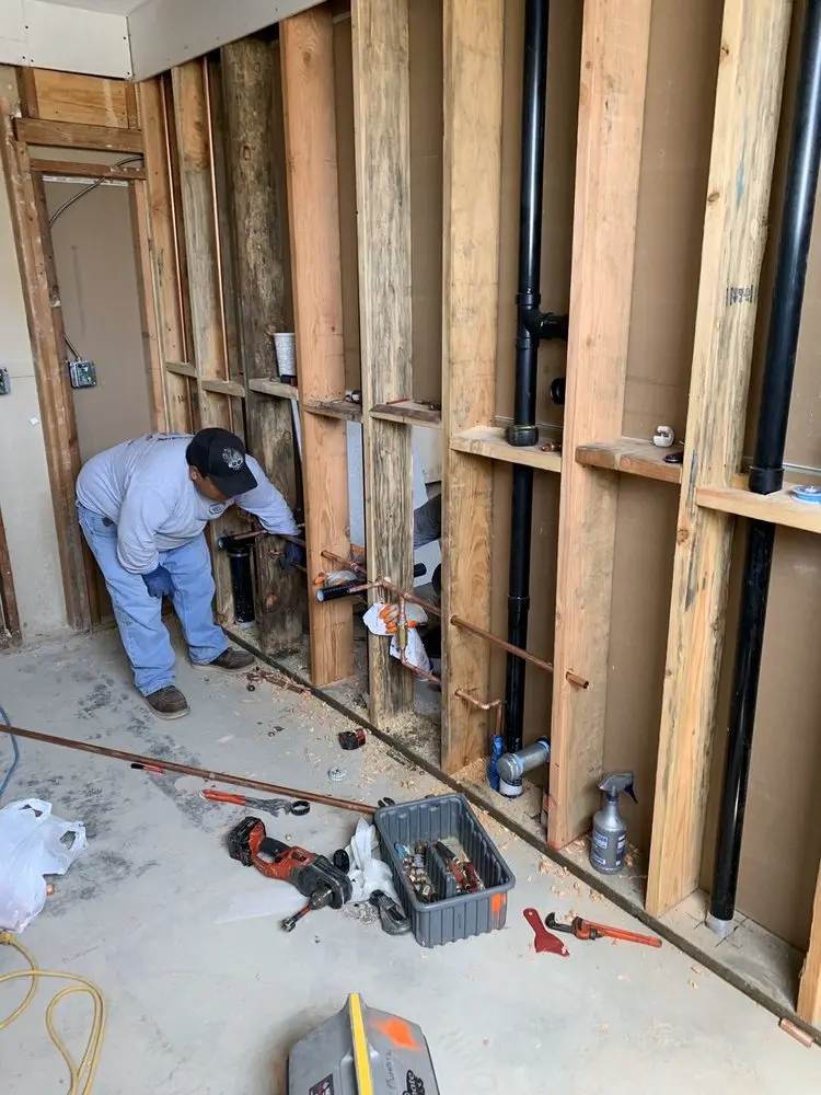 Commercial rough-in plumbing for Trenchless Sewer Repair in Oakhurst